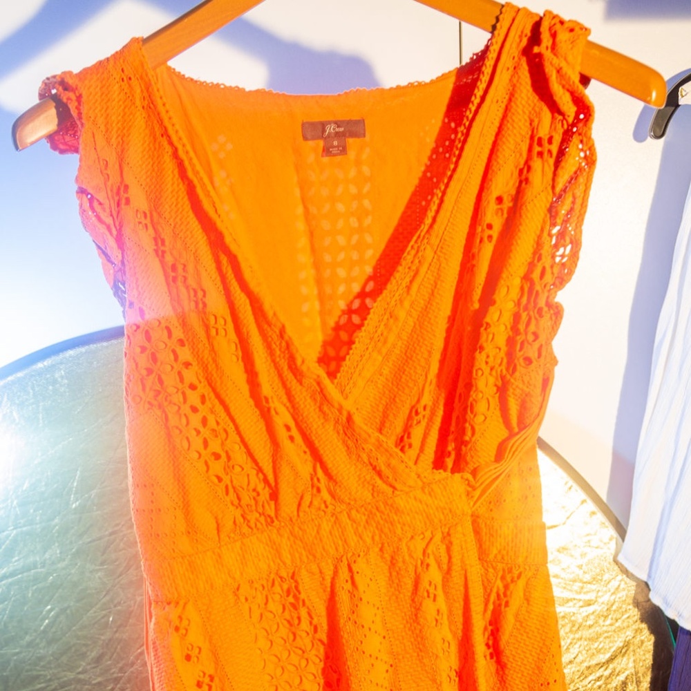 J. Crew Summer Cotton Dress Sz 8